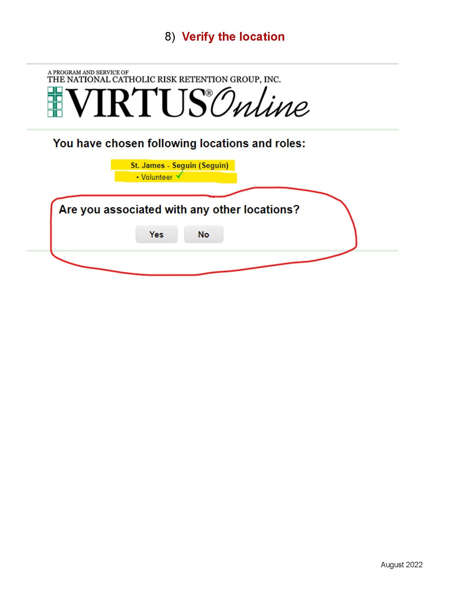 Virtus Ministry Training St. James Catholic Church Seguin, TX